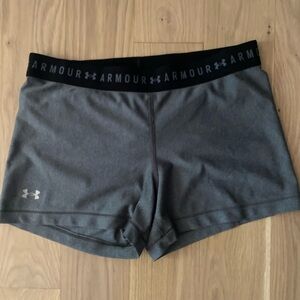 LG Women's Black and Gray Athletic Shorts